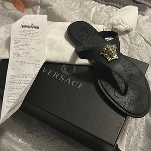 Versace sandals size 9